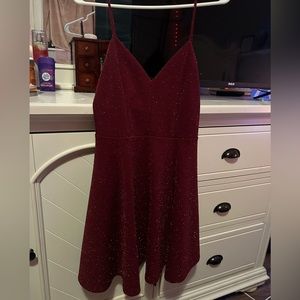 Red Sparkly Dress